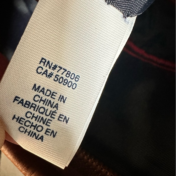 Tommy Hilfiger brown logo crossbody purse w/ribbon accent, faux leather, NWT - Picture 17 of 17